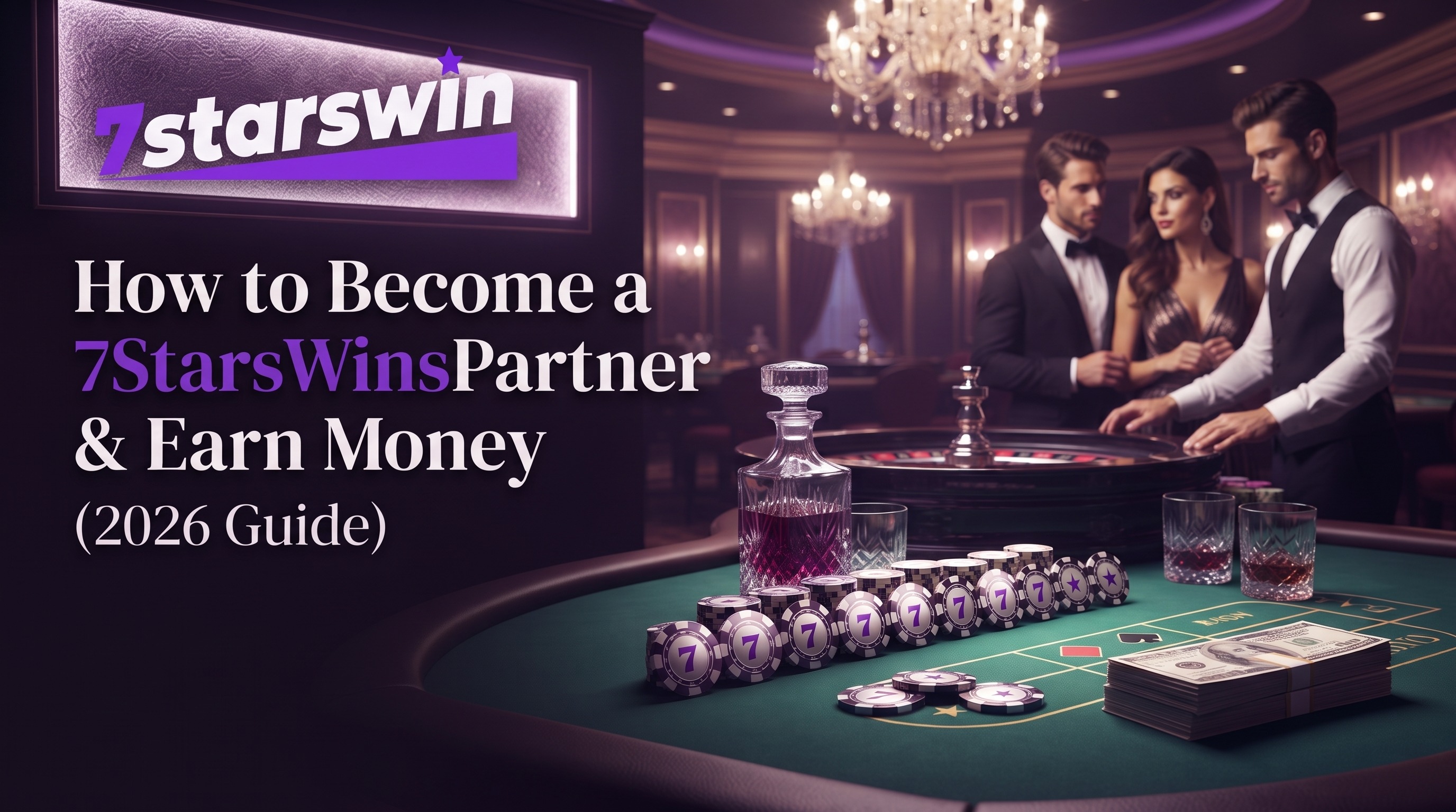 How to Become a 7StarsWinsPartner and Start Earning Up to 50% Revenue Share
